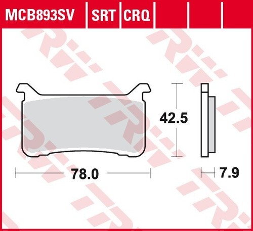 Brake pads kh700 sinter street - brake,