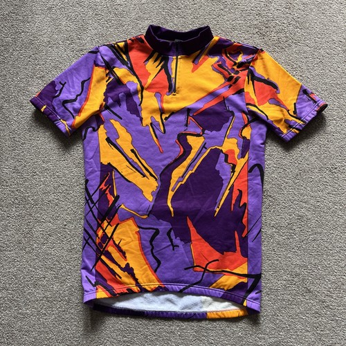 Vintage 80s cycling jersey - 80s,