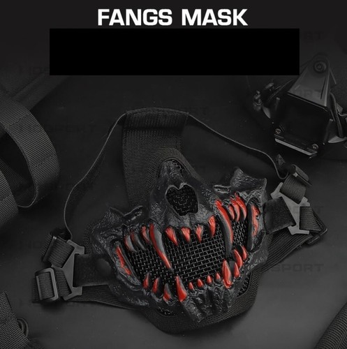 Tactical airsoft mask half - airsoft,