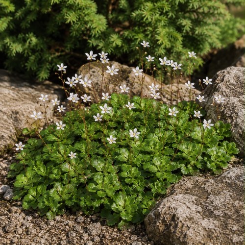 Saxifraga cuneifolia - cuneifolia,