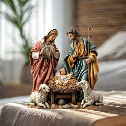 Christmas nativity scene - christmas,