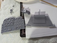 Instrument panel, gunsight &