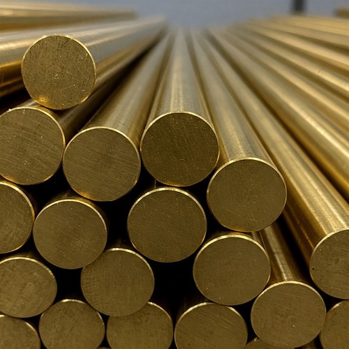 Brass round bar rod 10mm - rod, dia