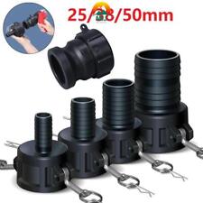 Valve Connector 60mm Cam Thick IBC Tank Adapter Hose Tail Adaptor