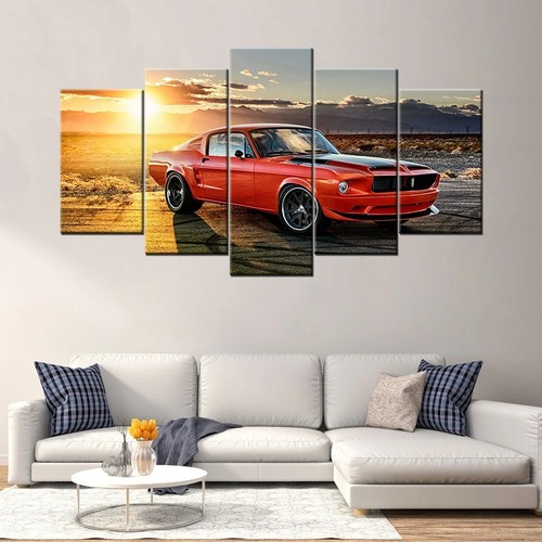 Pieces canvas prints car - pieces,