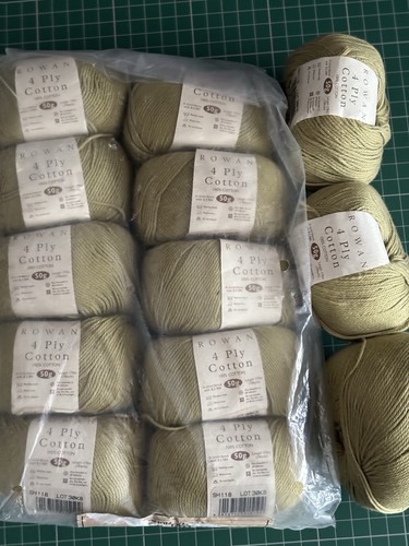 Rowan ply cotton yarn 100 - rowan,
