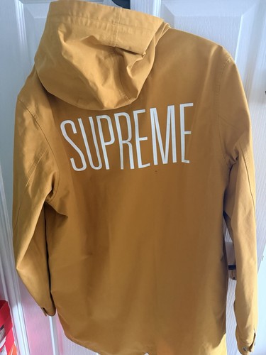 Supreme men tan hooded - men’s,