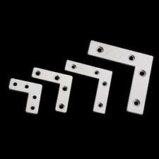 L Shape Plain Angle Bracket Satin Board Support Corner Bracket Fitting Connector