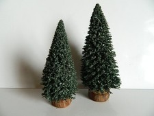 (G3.7) 1/12th scale DOLLS HOUSE TWO EVERGREEN GARDEN TREES