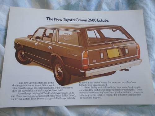 Toyota crown 2600 estate - toyota,
