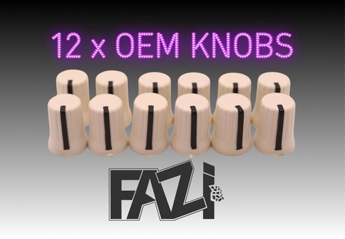 White oem knobs dj mxer - x,