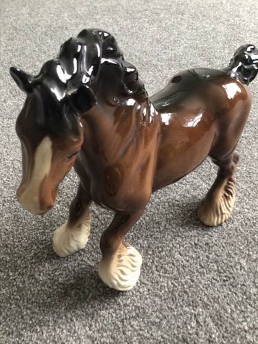 Beswick cantering shire - cantering,