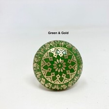 Moroccan brass knobs - moroccan, dresser