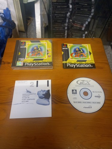 Gex deep cover gecko - cover, ps1