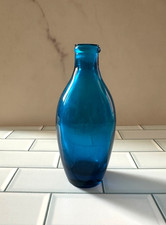Vintage blue glass - blue,