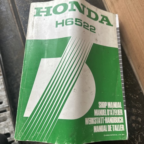 Honda h6522 tractor - honda,