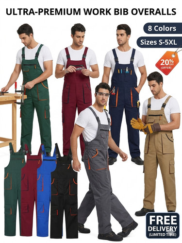Mens work bib brace - mens,