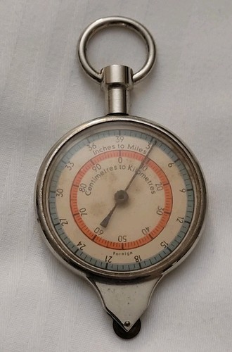 Antique german map - antique, measurer