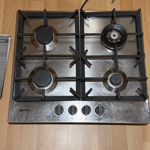 Neff stainless steel gas - stainless, hob