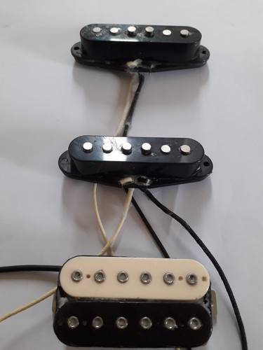 Hss strat pickup set - rh,
