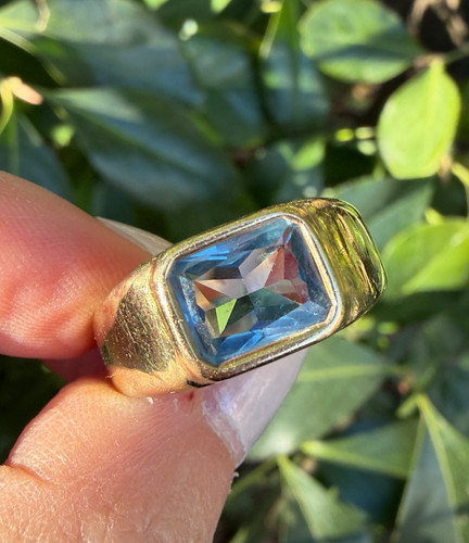 Vintage 14k yellow gold - gold, gypsy