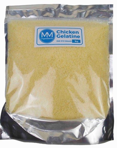 Chicken gelatine gelatin - gelatine,