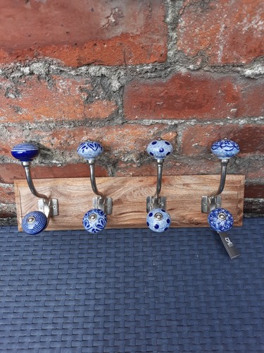 Wooden coat hooks - coat,