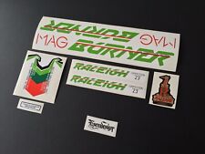 Raleigh Mk2 Mag Burner BMX decal set