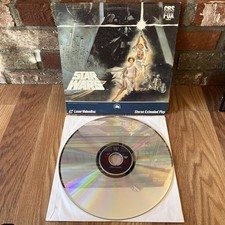 Star Wars LaserDisc from 1992 Fox Video. Stereo Extended Play.