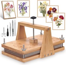 Large Wooden Flower Press Kit
