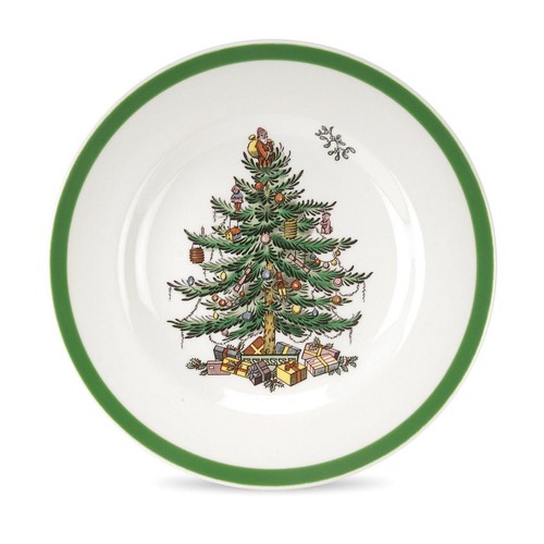 Spode christmas tree - christmas, side
