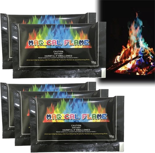 5pcs magical flames colour - 5pcs, flames,colour