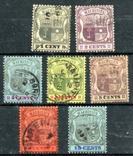 Mauritius QV 1900 sg 138/40