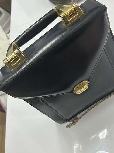 Black vintage bag - black,
