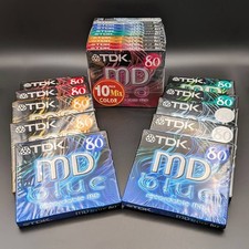 TDK MiniDiscs New Blank