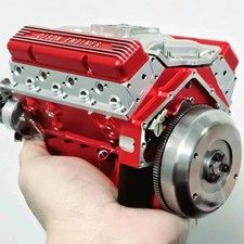 V8 Engine Kit Gas Model - OHV V8 Small Engine Model Kit Model Engine Resin Model