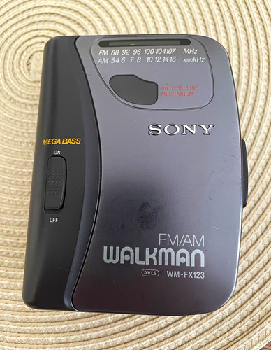 Sony walkman fx123 - wm-fx123, am/fm