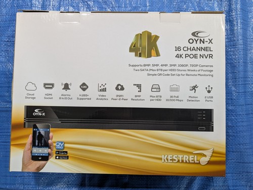Qvis kestrel channel 4k - kestrel, 16