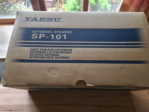 Yaesu 101 external speaker - yaesu,