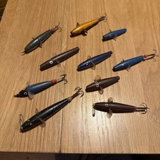 10 Vintage hand painted Devon