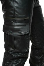 Men’s Black Real Leather