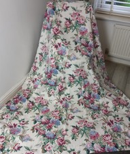 Laura Ashley "Pembrey Hazelnut" Cotton Lined Curtains W64" D72"