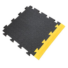 94 x interlocking garage flooring tiles pack, heavy duty, workshop, penny, pvc