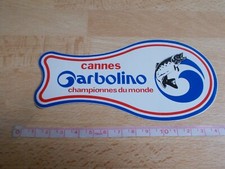 Fishing Sticker - CANNES GARBOLINO WORLD CHAMPION