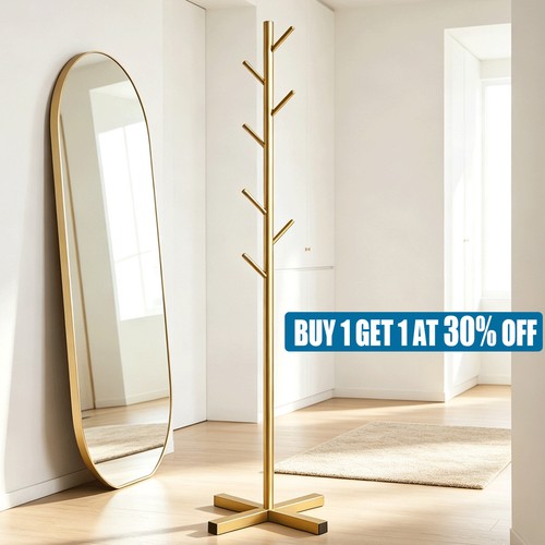 Metal coat stand tree - stand,