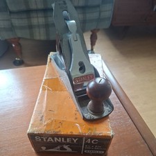 vintage Stanley Bailey no 4 Plane Carpenters  vgc with 4c box 