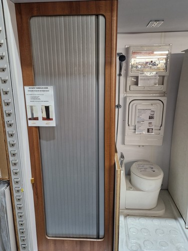 Shower room tambour door - room,