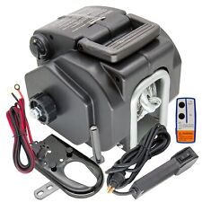 5000LBS Boat Electric Winch Portable Wireless Remote Control Trailer Winch 12V