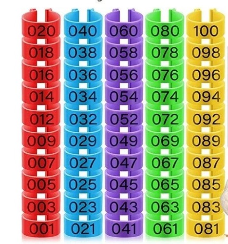 10pcs 16mm numbered - numbered, poultry