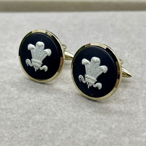 Stratton wedgwood cufflinks - wedgwood,